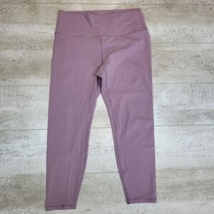 Zyia Cropped Lavender Crop Leggings
